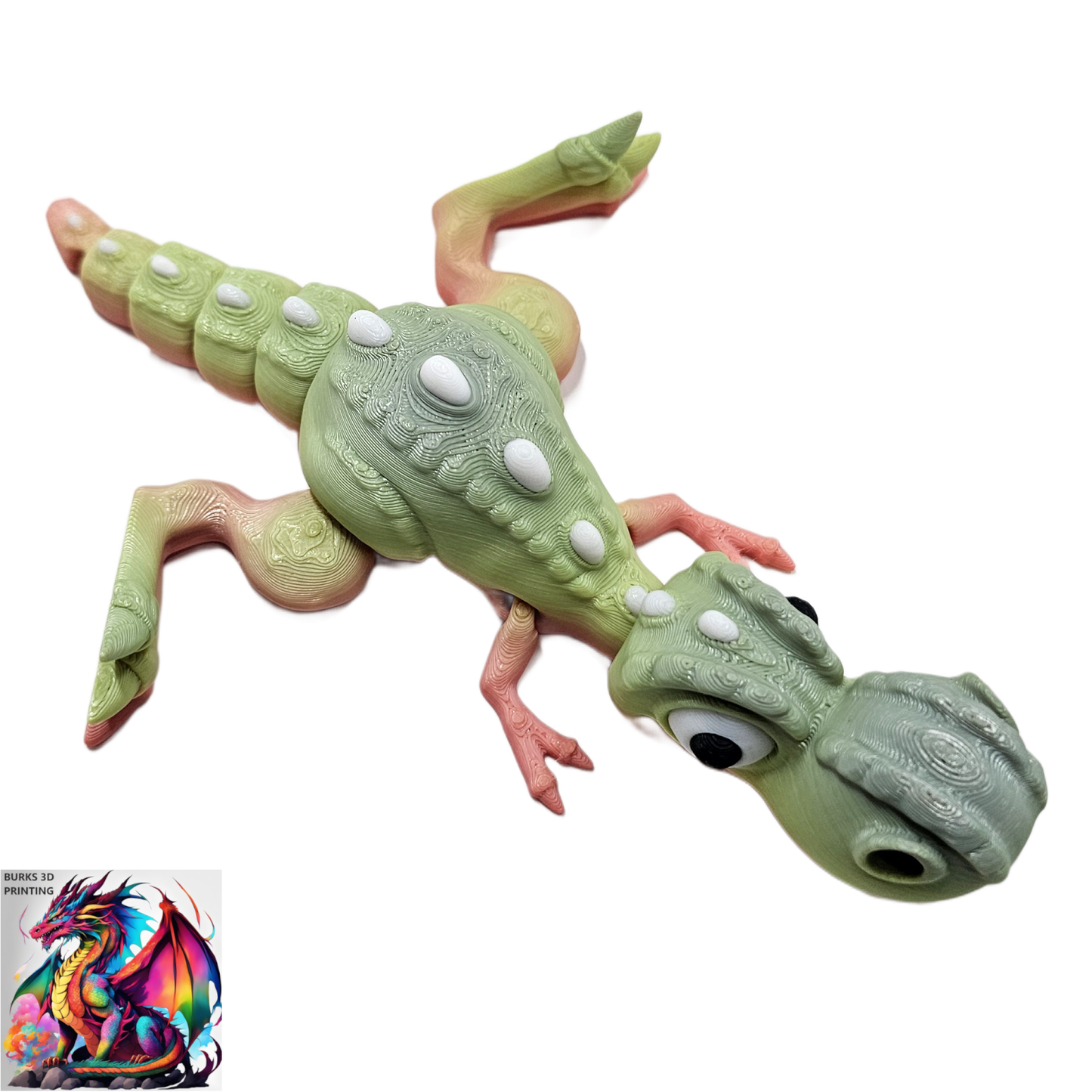 Dinosaur 3Pack Triceratops, Brachiosaurus, & T-Rex Surprise Colors and Glow in the Dark Option, 3D Printed Articulating Tales and Legs, Perfect Desk Fidget Gift for Men or Women