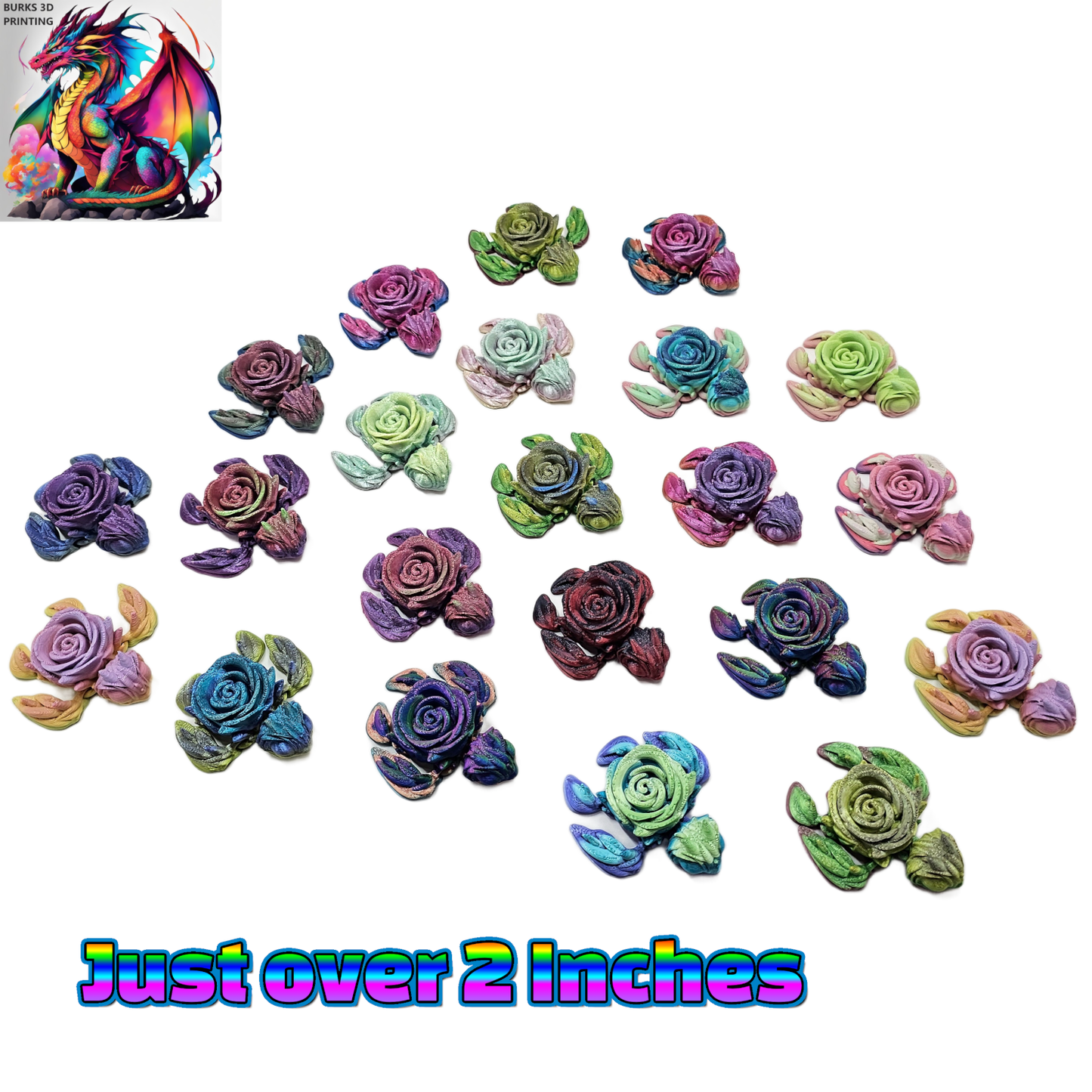 Turtles, 3 Sizes Mini, Medium, Large. Articulated 3D Printed Desk Fidget. Perfect Sensory Gift for Men or Women, Comes in Surprise Colors
